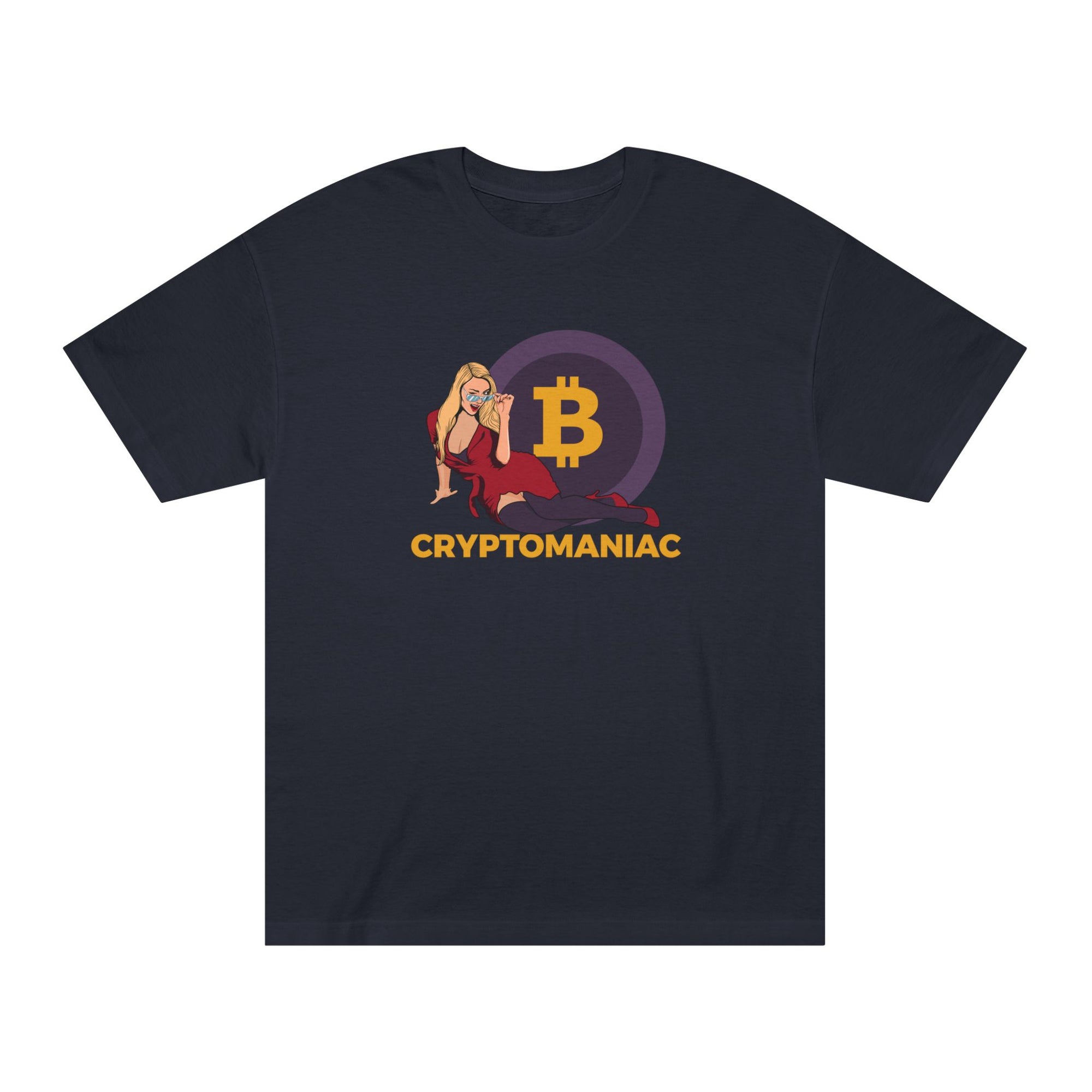 Traders Classic Crewneck Unisex T-shirt (Cryptomaniac)