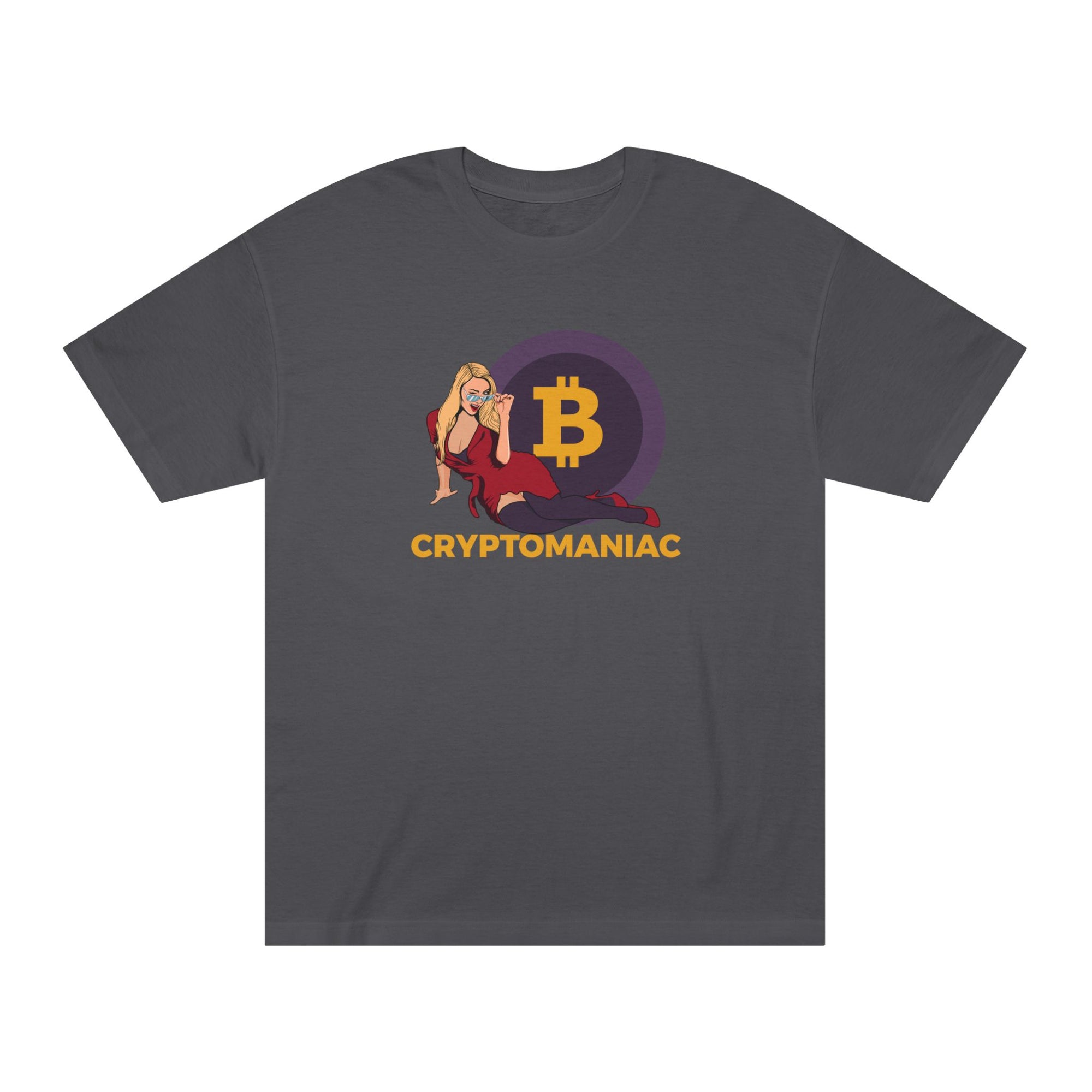 Traders Classic Crewneck Unisex T-shirt (Cryptomaniac)