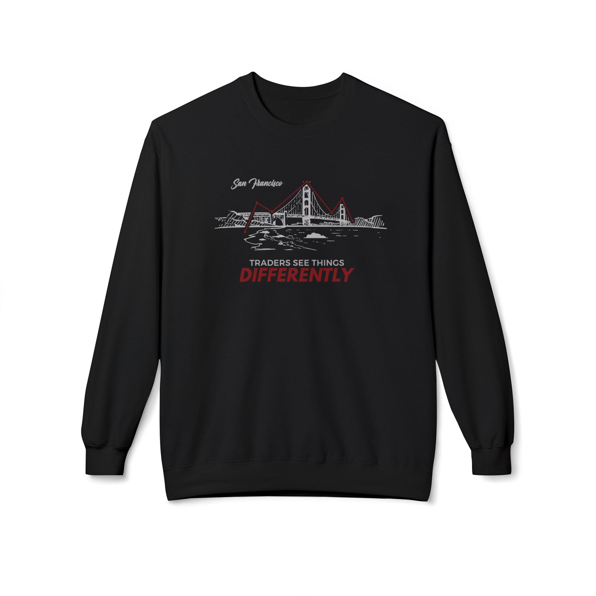 Traders Classic Unisex Crewneck Sweatshirt (San Francisco)