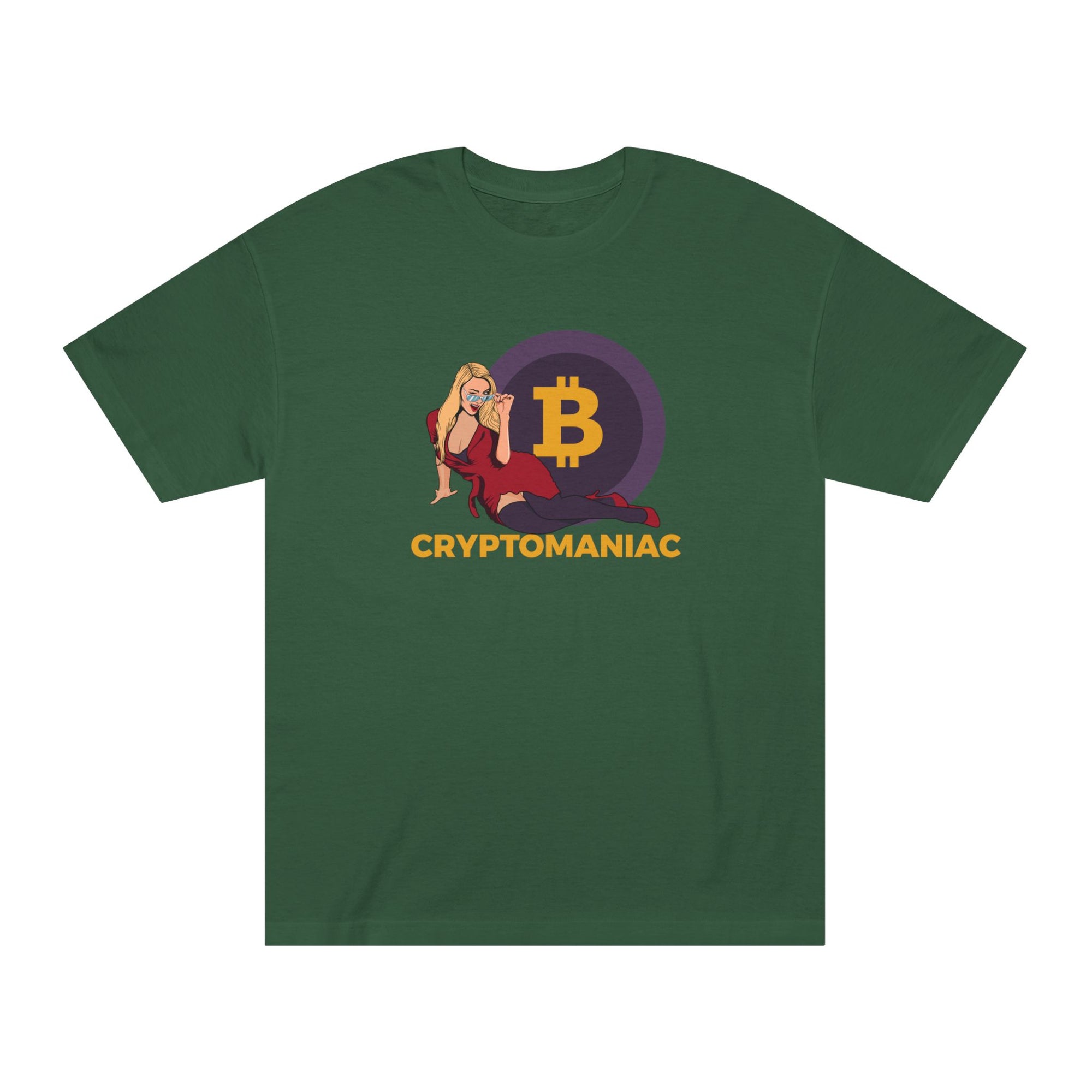 Traders Classic Crewneck Unisex T-shirt (Cryptomaniac)