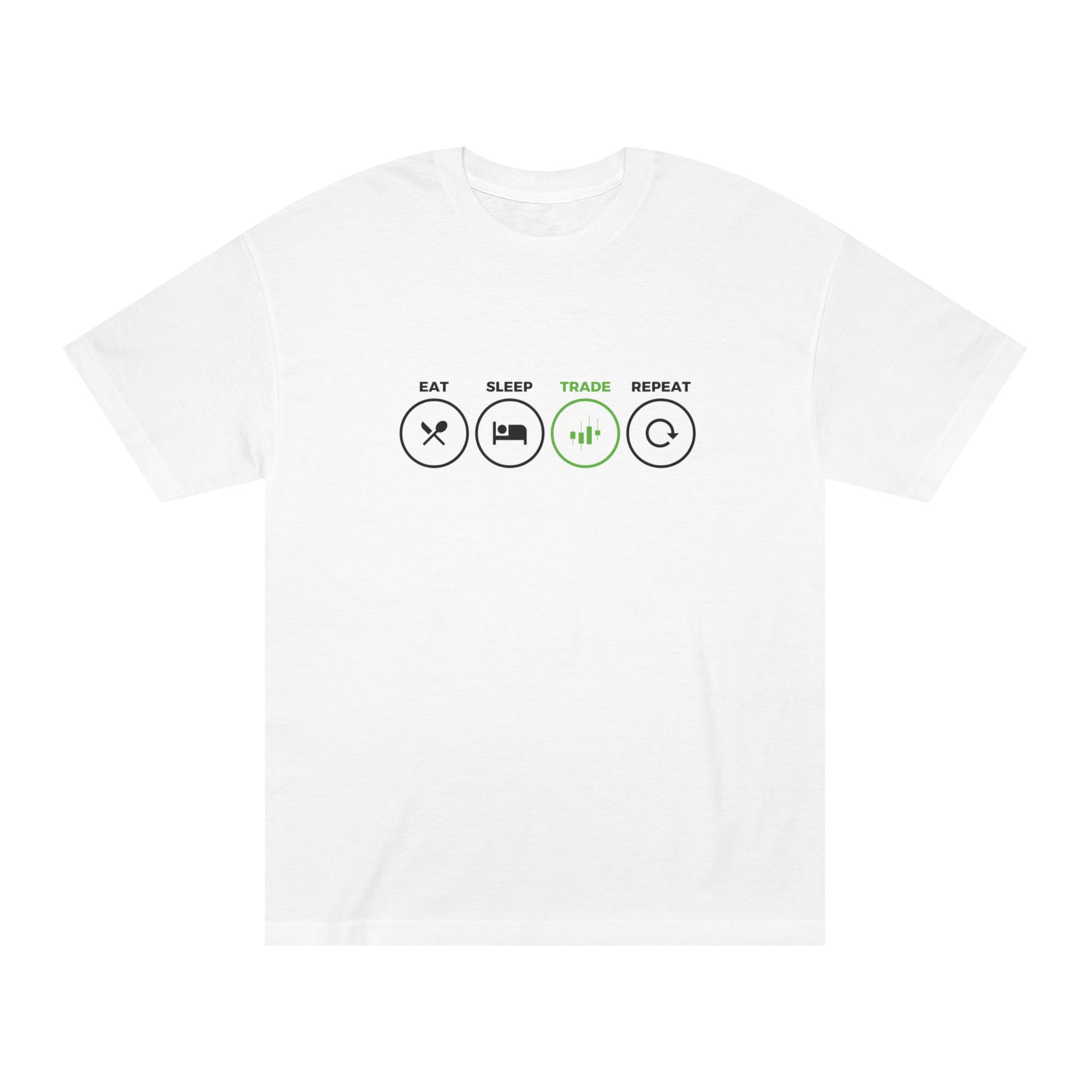 Traders Classic Crewneck Unisex T-shirt (Trade, Repeat)