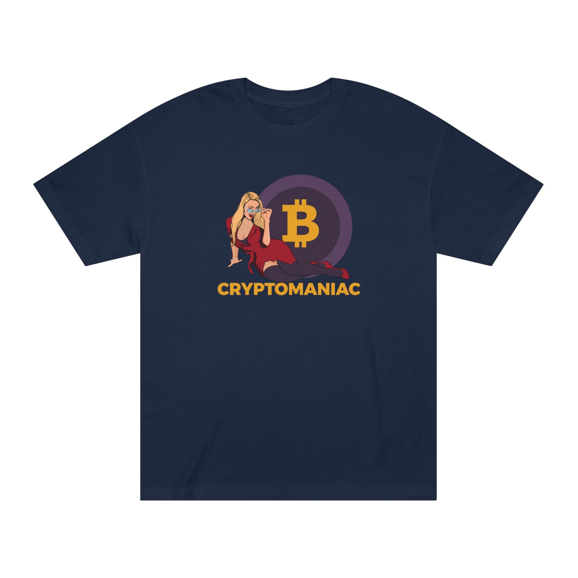Traders Classic Crewneck Unisex T-shirt (Cryptomaniac)