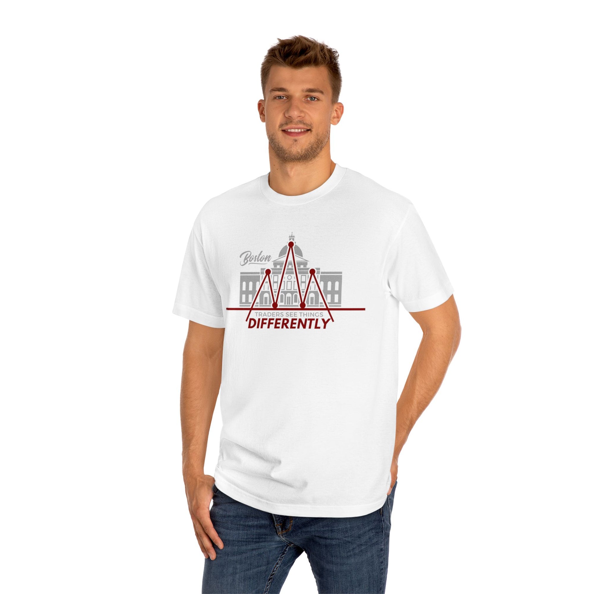 Traders Classic Crewneck Unisex T-shirt (Boston)