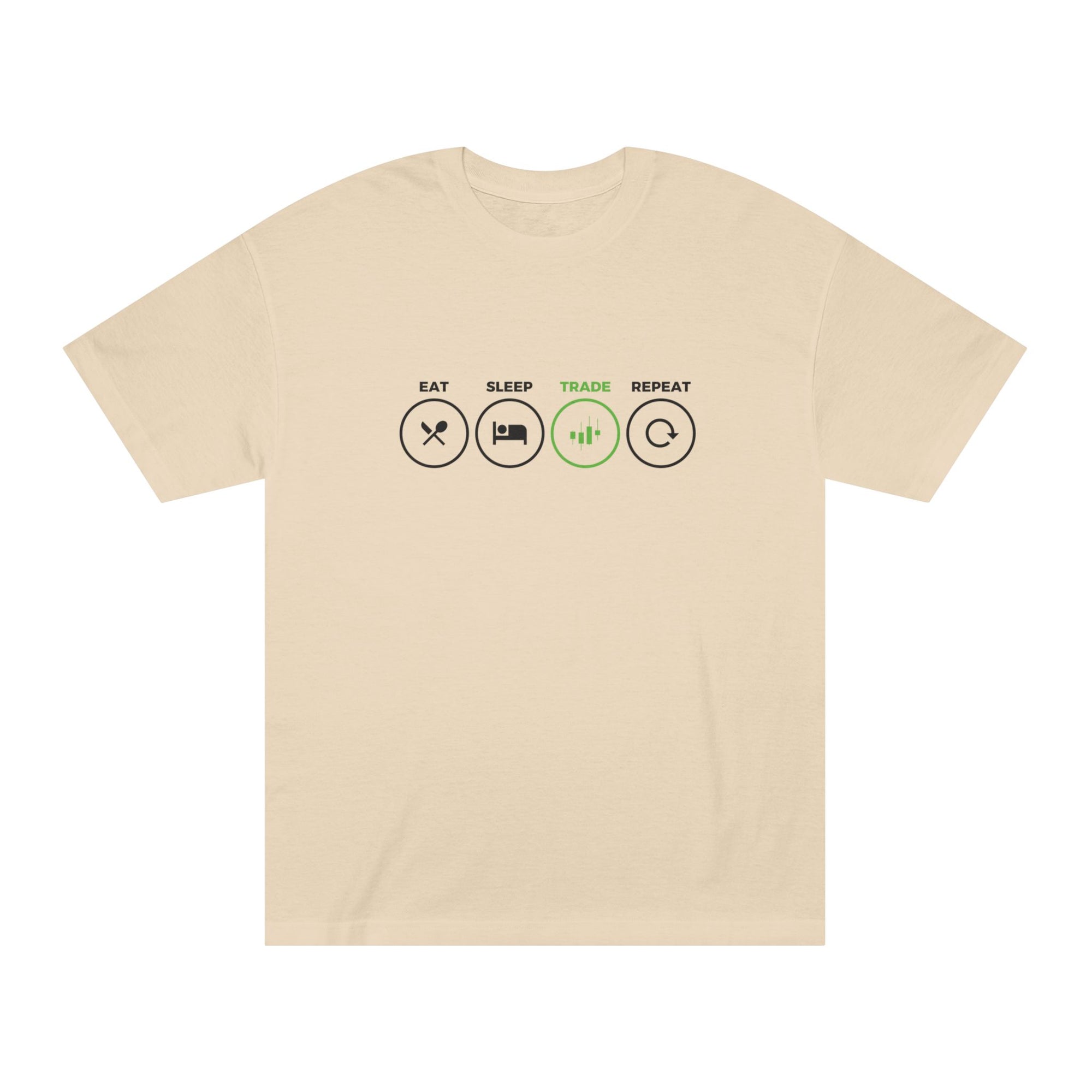 Traders Classic Crewneck Unisex T-shirt (Trade, Repeat)