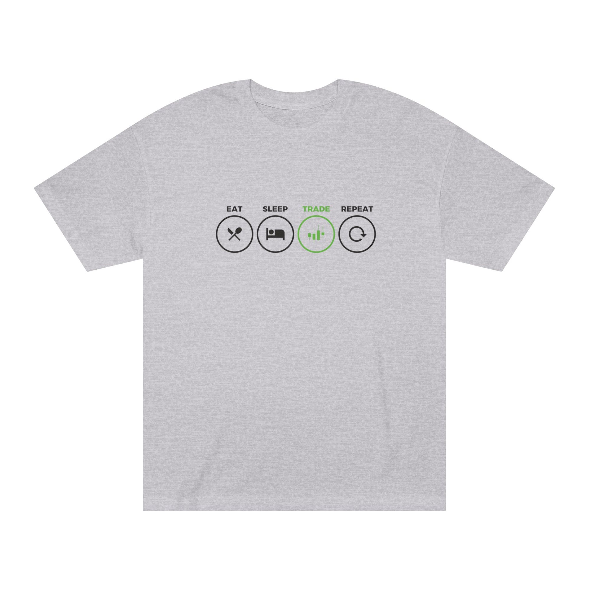 Traders Classic Crewneck Unisex T-shirt (Trade, Repeat)