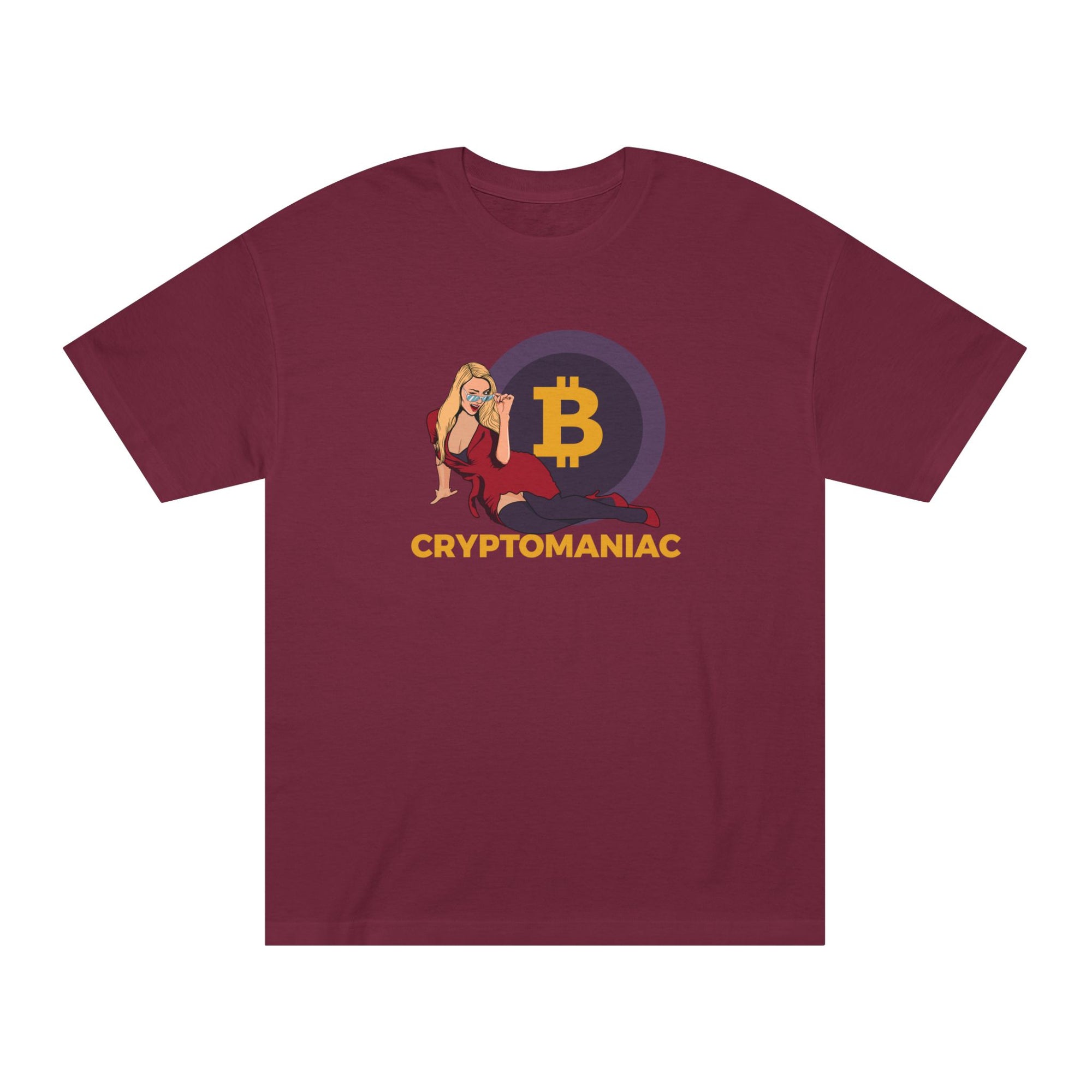 Traders Classic Crewneck Unisex T-shirt (Cryptomaniac)