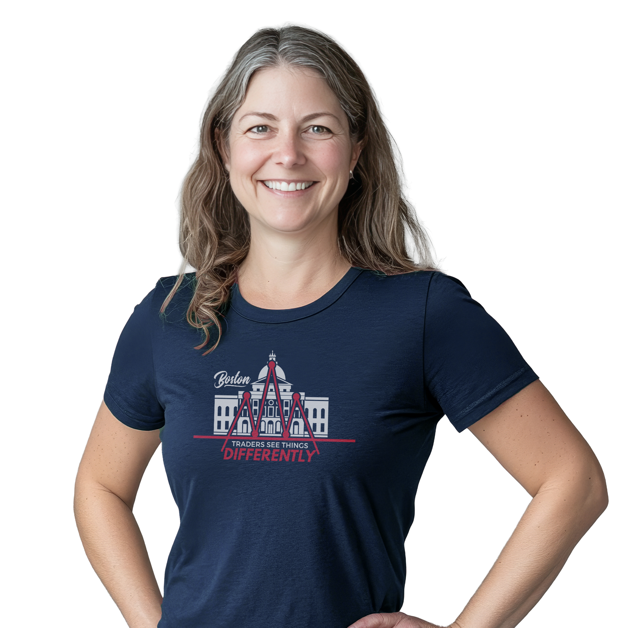 Traders Classic Crewneck Unisex T-shirt (Boston)