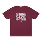 Traders Classic Crewneck Unisex T-shirt (Size Matters)