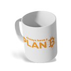 Traders Glossy White Ceramic Mug – 11oz Dishwasher & Microwave Safe (Plan B)