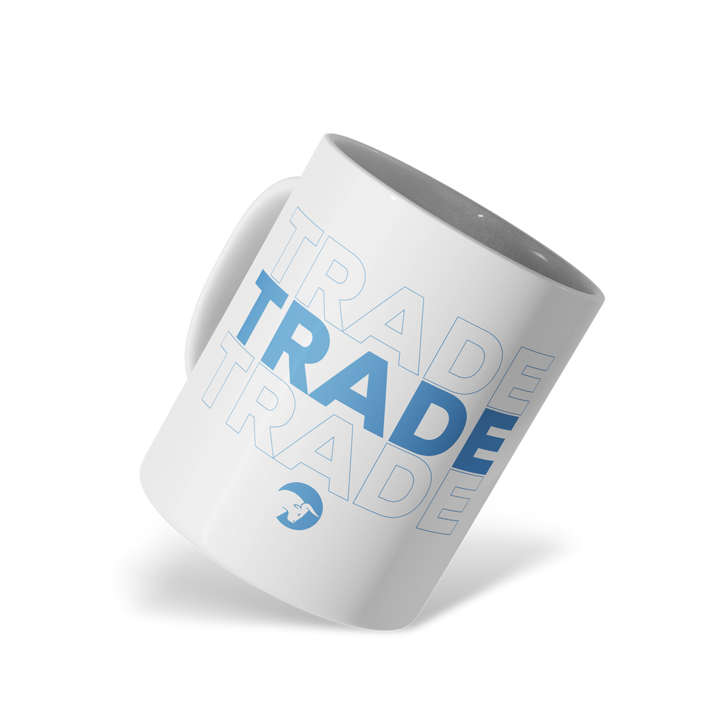 Traders Glossy White Ceramic Mug – 11oz Dishwasher & Microwave Safe (Trade)