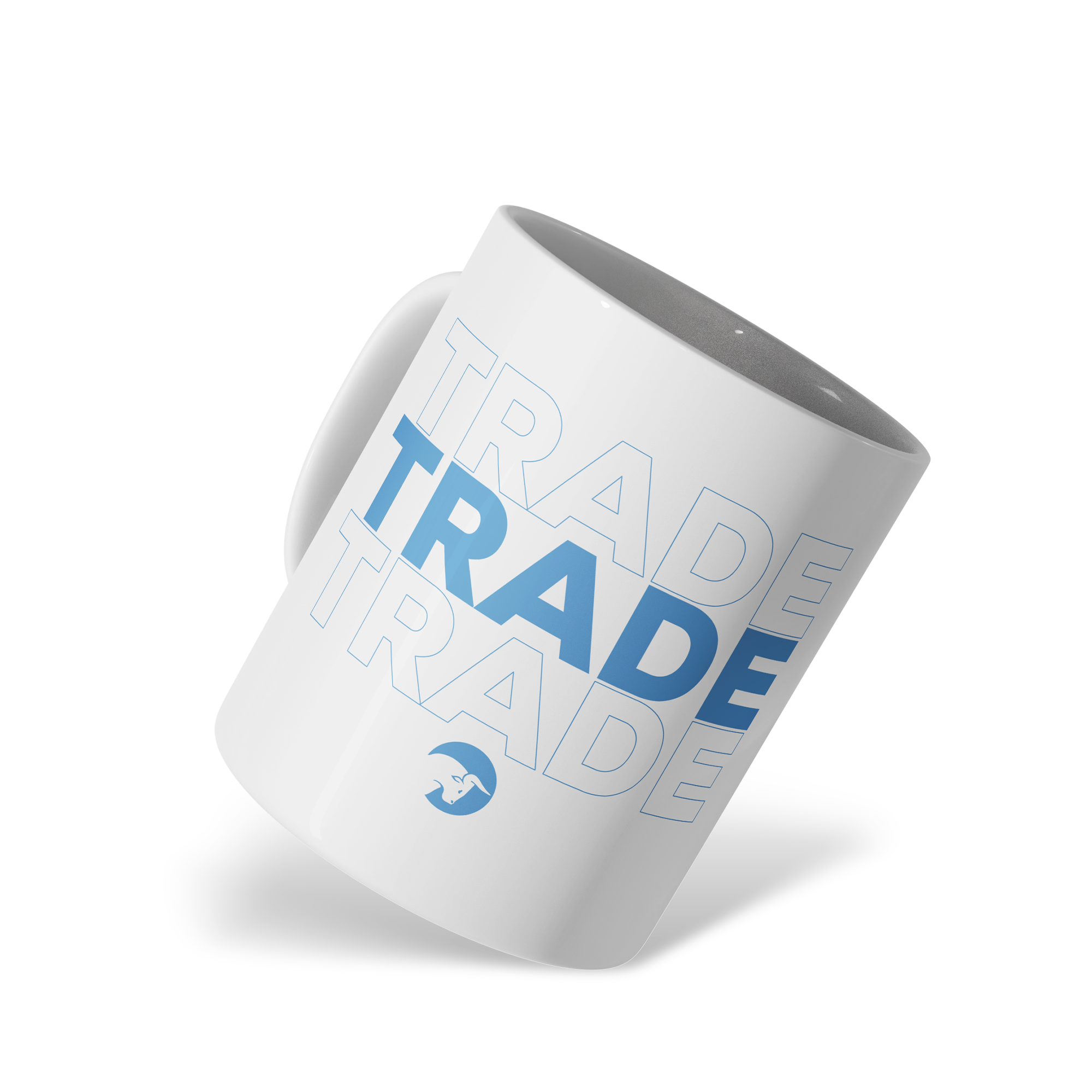 Traders Glossy White Ceramic Mug – 11oz Dishwasher & Microwave Safe (Trade)