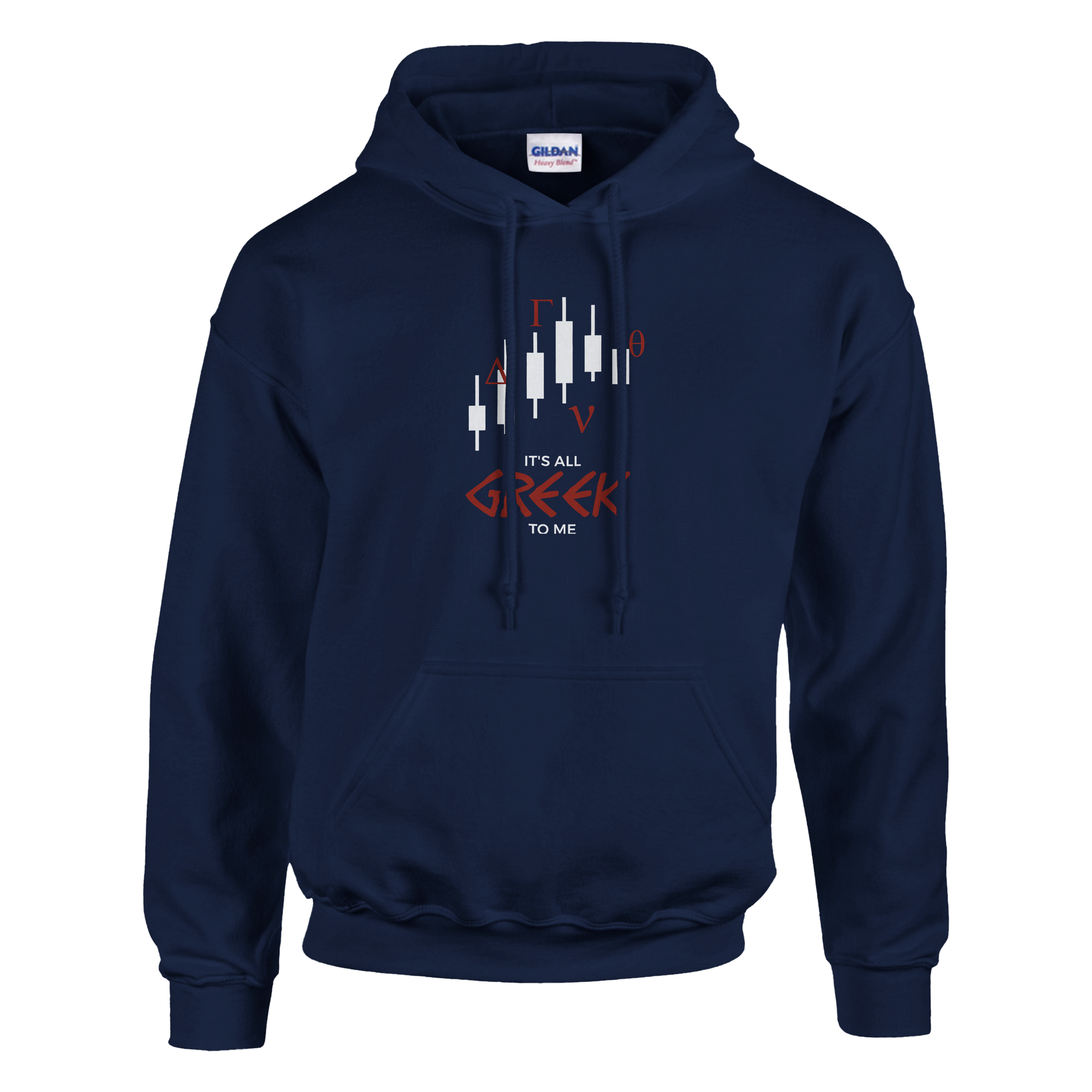 Traders Heavy Blend™ Hooded Sweatshirt (It's all GREEK)
