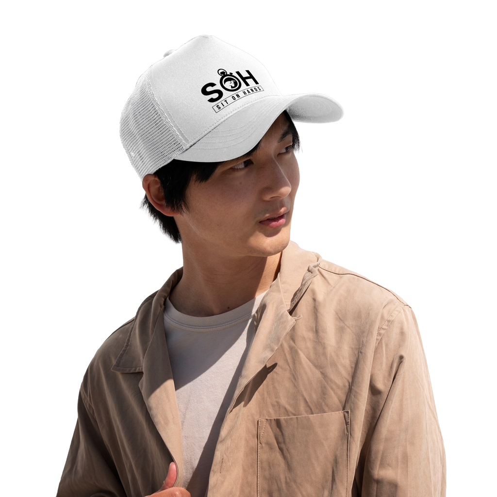 Traders Retro Trucker Cap for Everyday Wear (SOH) - Embroidered
